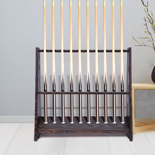 Billiard cue rack wooden - billiard,